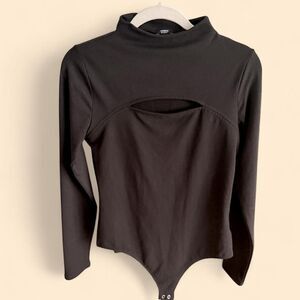 Express Women's Black Bodysuit